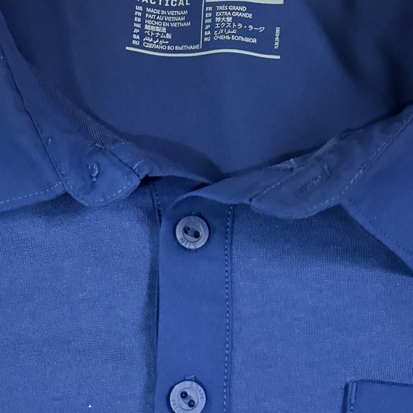 5.11 Tactical Men's Navy Polo Shirt Size Extra Large - Picture 5 of 6